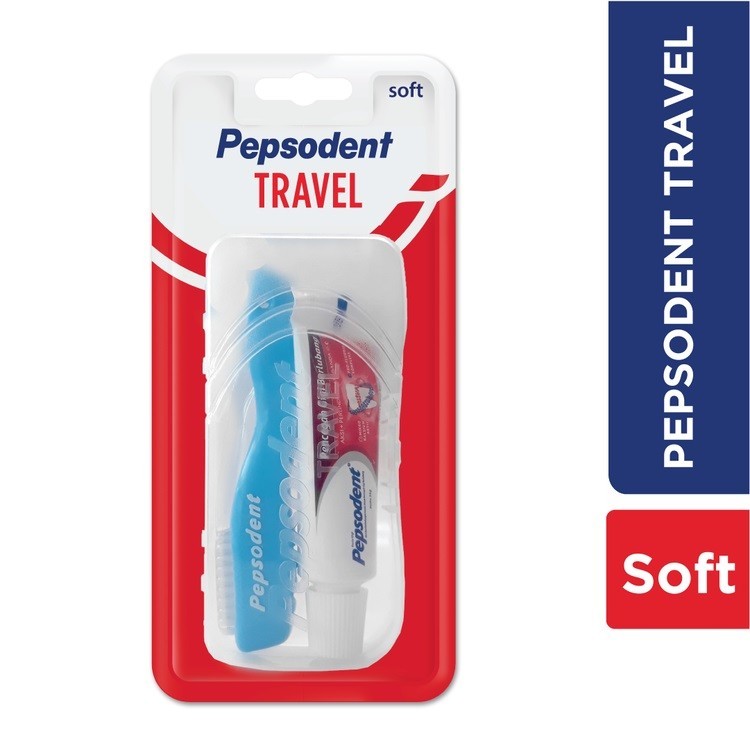 Sikat Gigi Pepsodent soft untuk travel kit lipat