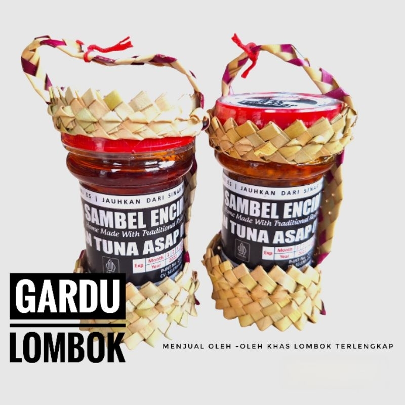 

Sambal//Sambel Encim Ikan Tuna Asap 150 gr Khas Lombok