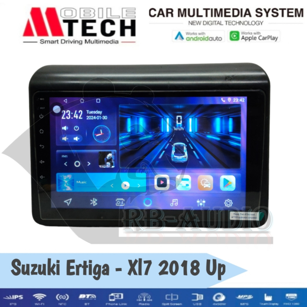 Head Unit Android Mtech For Suzuki All New Ertiga - Xl7 2019 up 9 inch