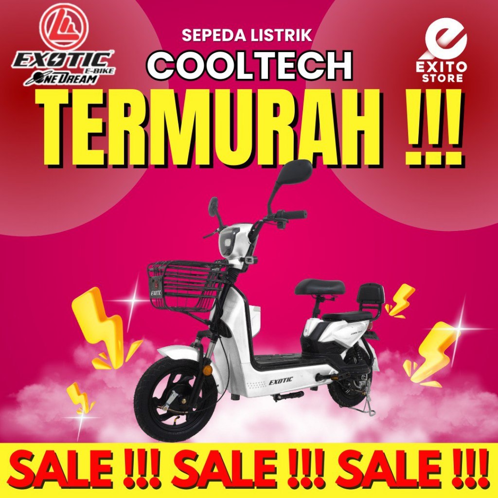 Pacific Exotic COOLTECH Sepeda Listrik Exotik Cool Tech Kultek