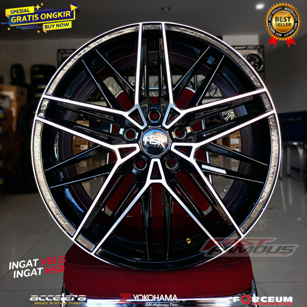 Velg mobil hrv, innova, crv ring 18 terbaru lebar 8 rata hsr type unter