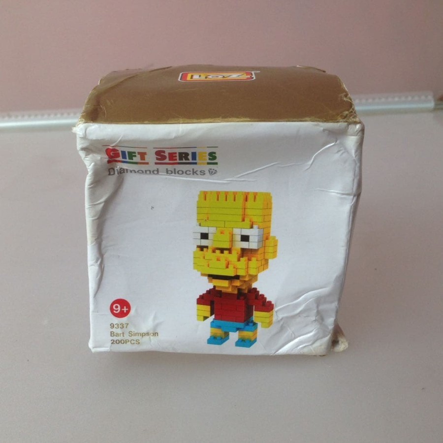 Brick - Loz Diamond Block - Bart Simpson