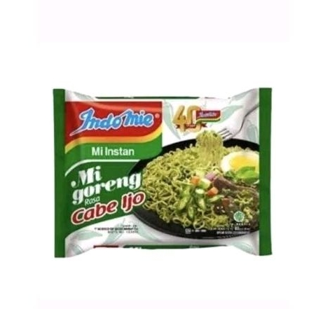 

indome mie goreng cabe ijo isi 12 & 6 pcs