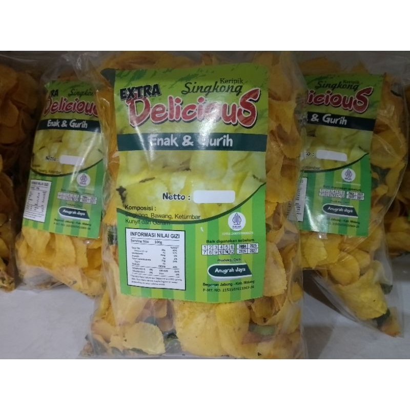 

Keripik Singkong Delicious Jeruk Purut