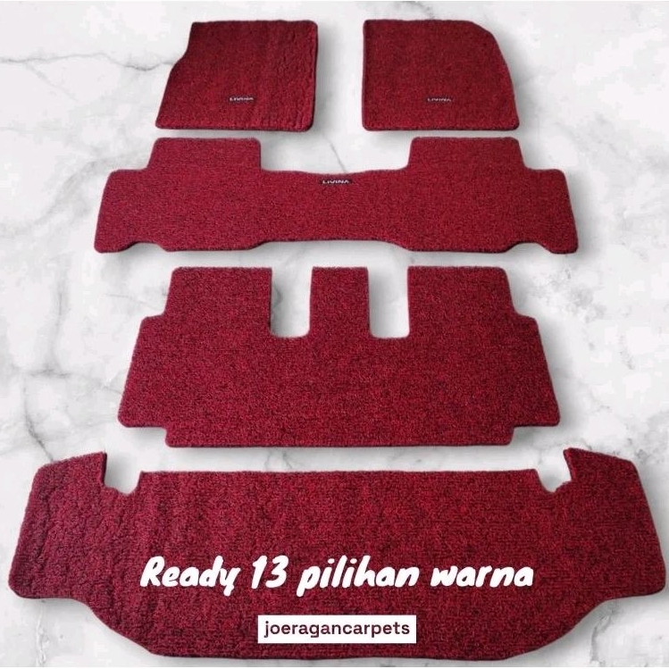 Karpet Mobil mie Grand Livina full bagasi