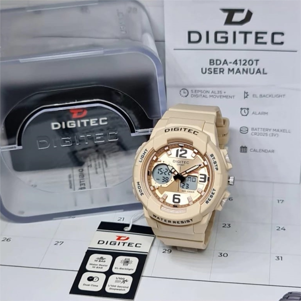 Digitec DG Type BDA-4120T BDA 4120T BDA4120T Jam Tangan Wanita