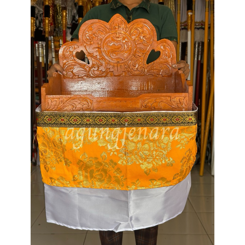 PELANGKIRAN COKLAT MERBAU + WASTRA