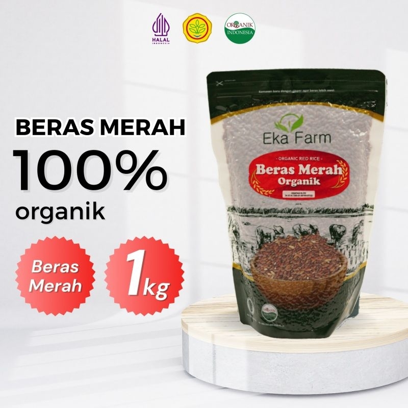 

Eka Farm Beras Merah Organik 1 kg