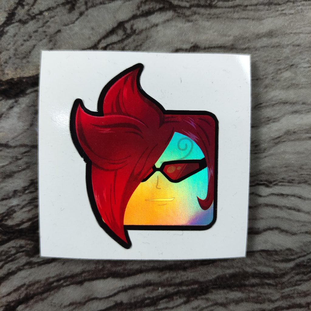 

Stiker Hologram One Piece Ichiji Square