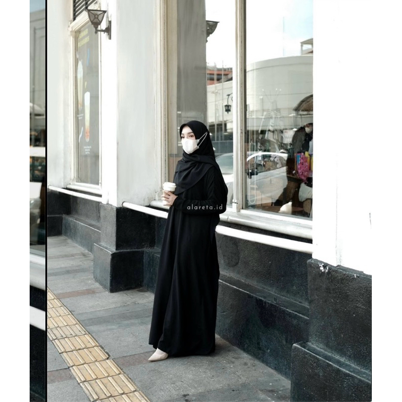 FARASYA ABAYA SET HIJAB SIZE S BY ALARETA ll Dijual rugi