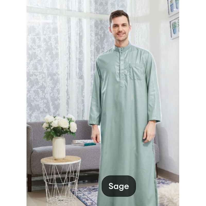 GAMIS-JUBAH POLOS PRIA PRODUK IMPORT