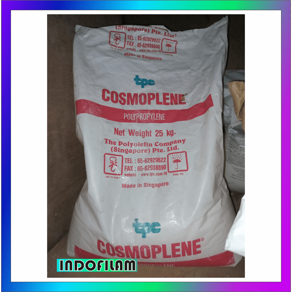 1 ZAK 25 KG BIJI PLASTIK PP PURE POLYPROPYLENE MURNI TRANSPARANT TANPA DAUR ULANG ORIGINAL VIRGIN NO