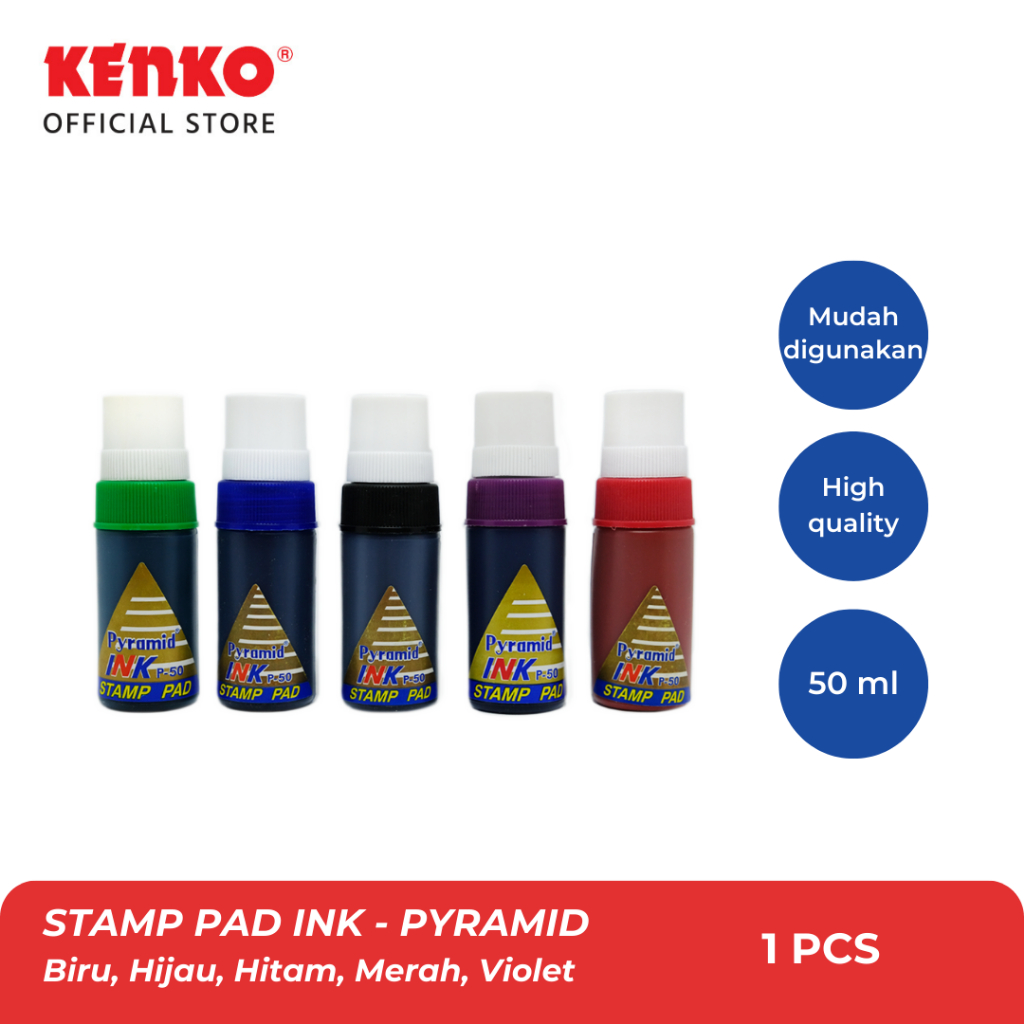 

KENKO STAMP PAD INK PYRAMID / TINTA CAP PYRAMID