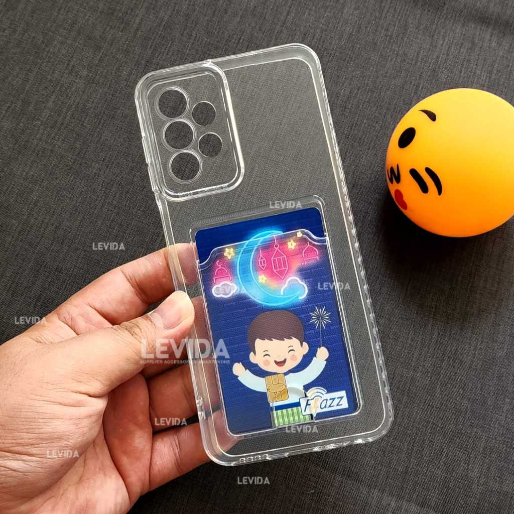 Realme C21Y Realme C25Y Clear Card Slot Kartu Bening Case  Realme C21Y Realme C25Y