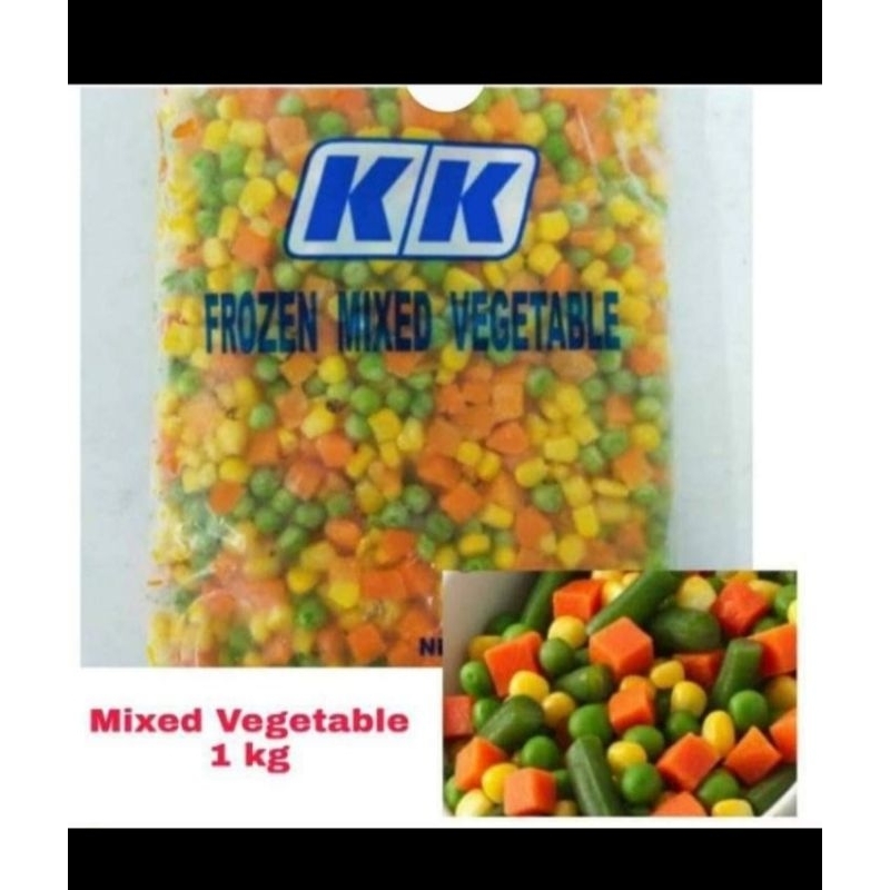 

MIX VEGETABLES FROZEN 1 KG