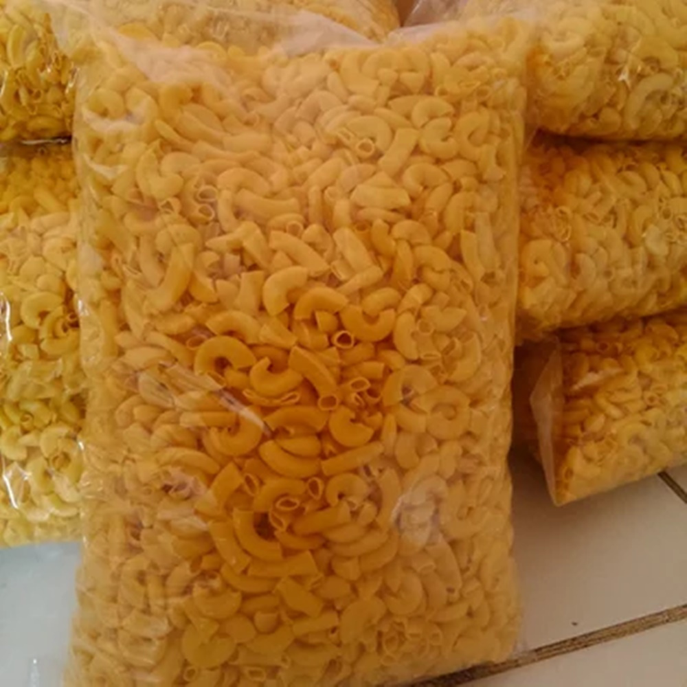 

[ 75 CORNER ] Makaroni Mentah Kondang 1 Kg Ga Ngembang Makroni Gurih Renyah Tidak Mekar Halal MUI