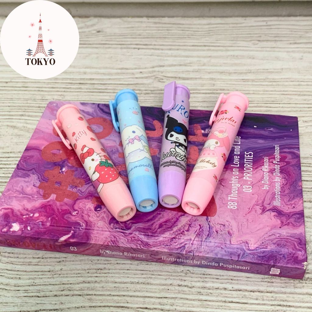 

Penghapus Cetek Depressible Motif Sanrio ER-1281 Stationery