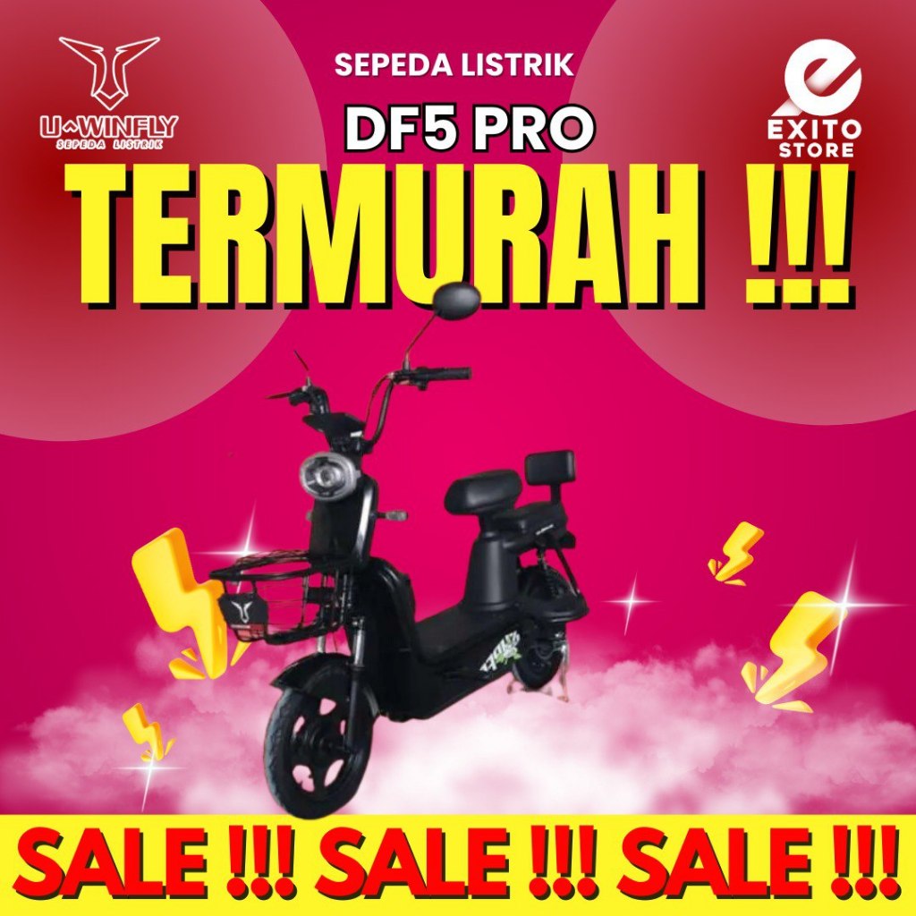 SEPEDA LISTRIK DRAGON FLY 5+ DF5+ UWINFLY DRAGONFLY