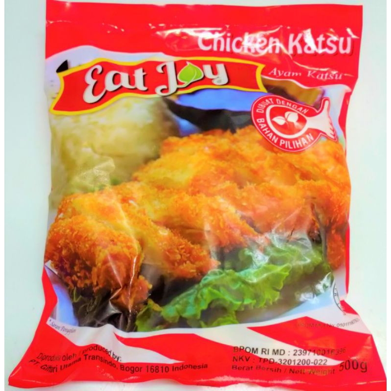 

Amanta Segar Bogor | EatJoy Eat Joy Chicken Katsu Ayam Katsu 500gr Halal Berkualitas Ready To Cook Siap Masak