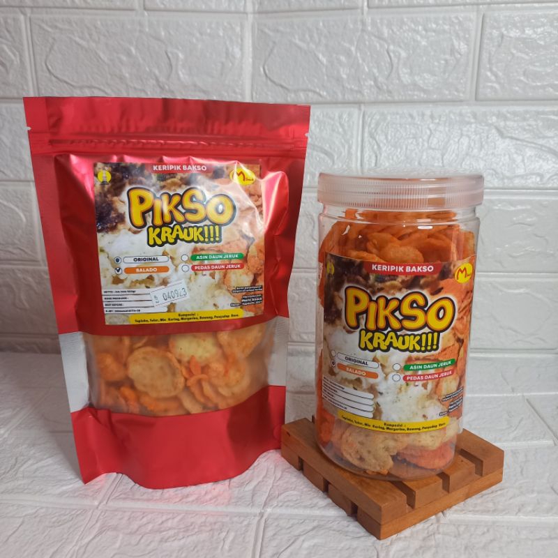 

Basreng Pikso (keripik baso) isi 100gr