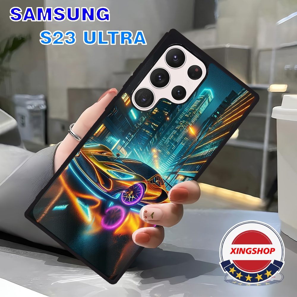 [HL02]  Case Glossy SAMSUNG S23 ULTRA |Casing Kilau Hp Motif MOBILE