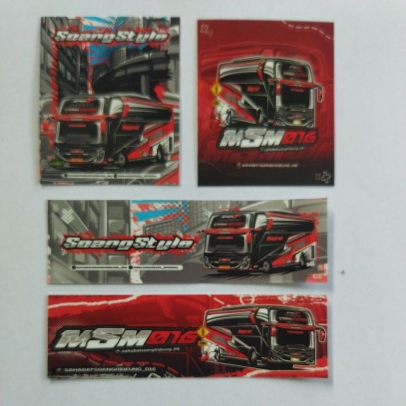 

stiker soang hideung isi 4 pcs vinil anti air