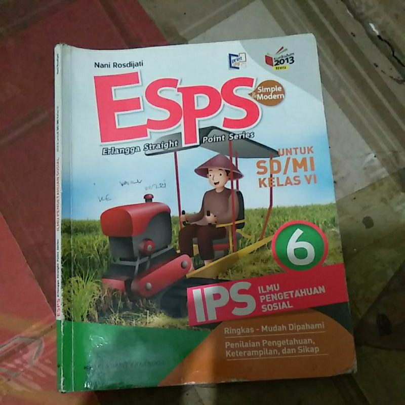 

Buku Bekas Esps IPS kelas 6 kurikulum 2013 revisi