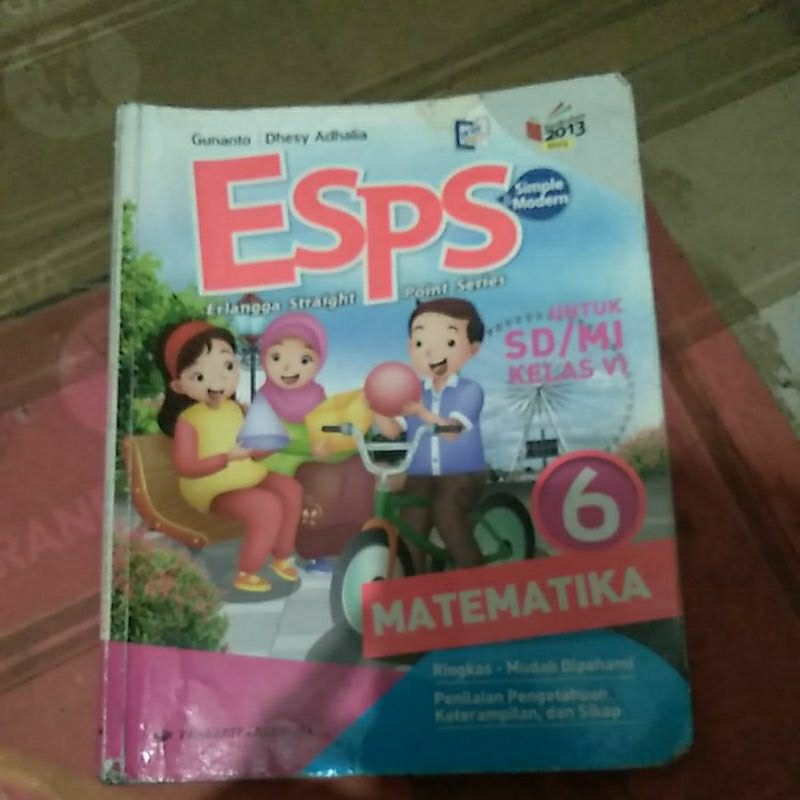 

Buku Bekas Esps Matematika kelas 6