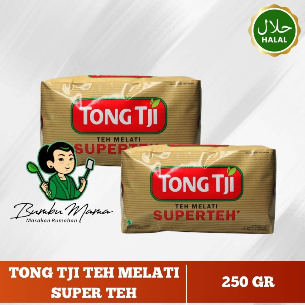 

Tong Tji Super 250gram Jasmine Tea / Teh Tubruk Teh Seduh