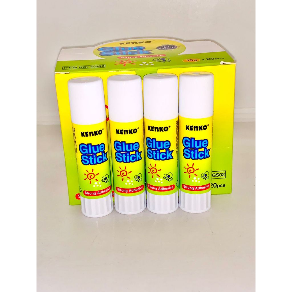 

Lem Stick KENKO Tanggung 15gr/Glue Stick/Lem Kertas Stik/Lem Putar