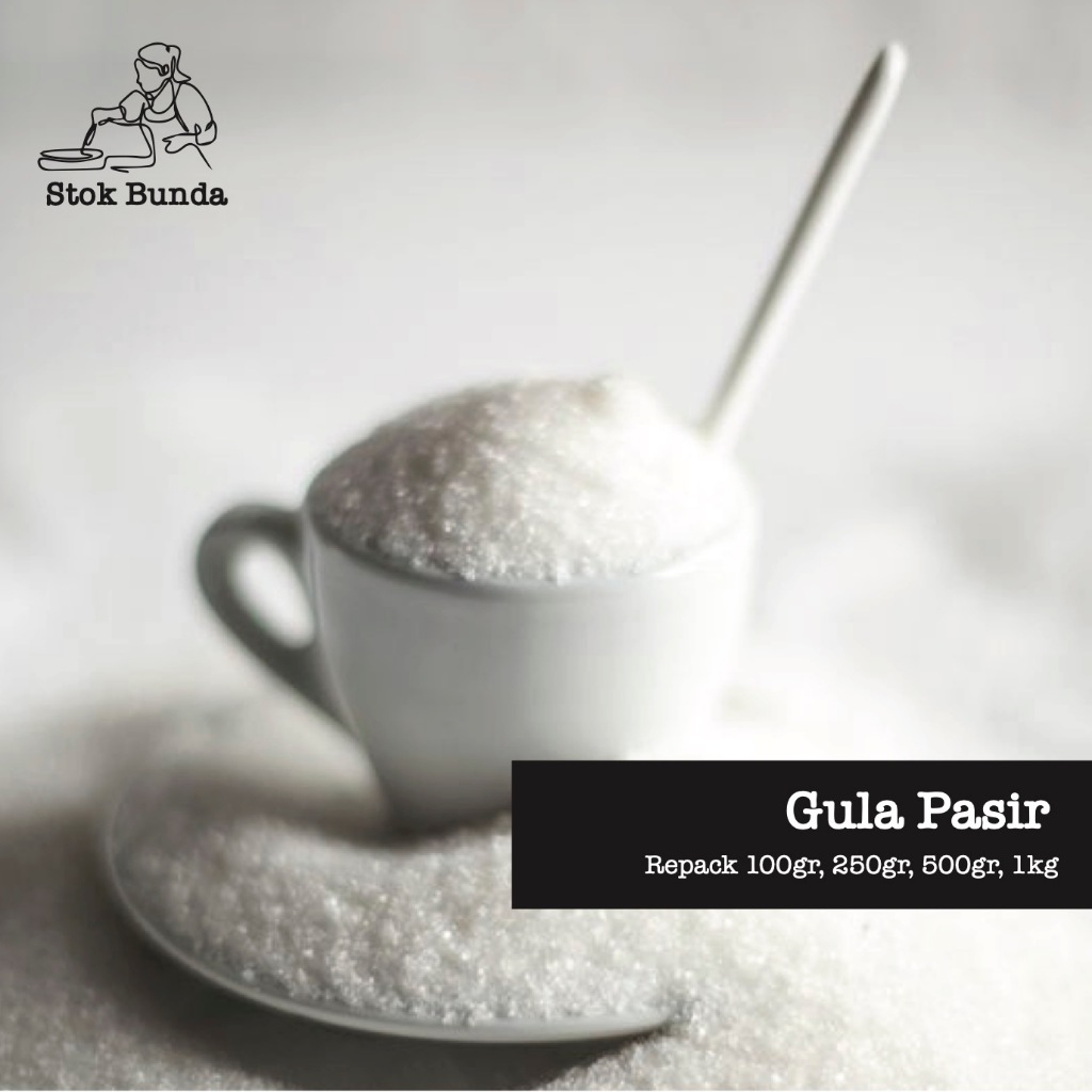 Gula Pasir Repack 100gr 250gr 500gr 1000gr