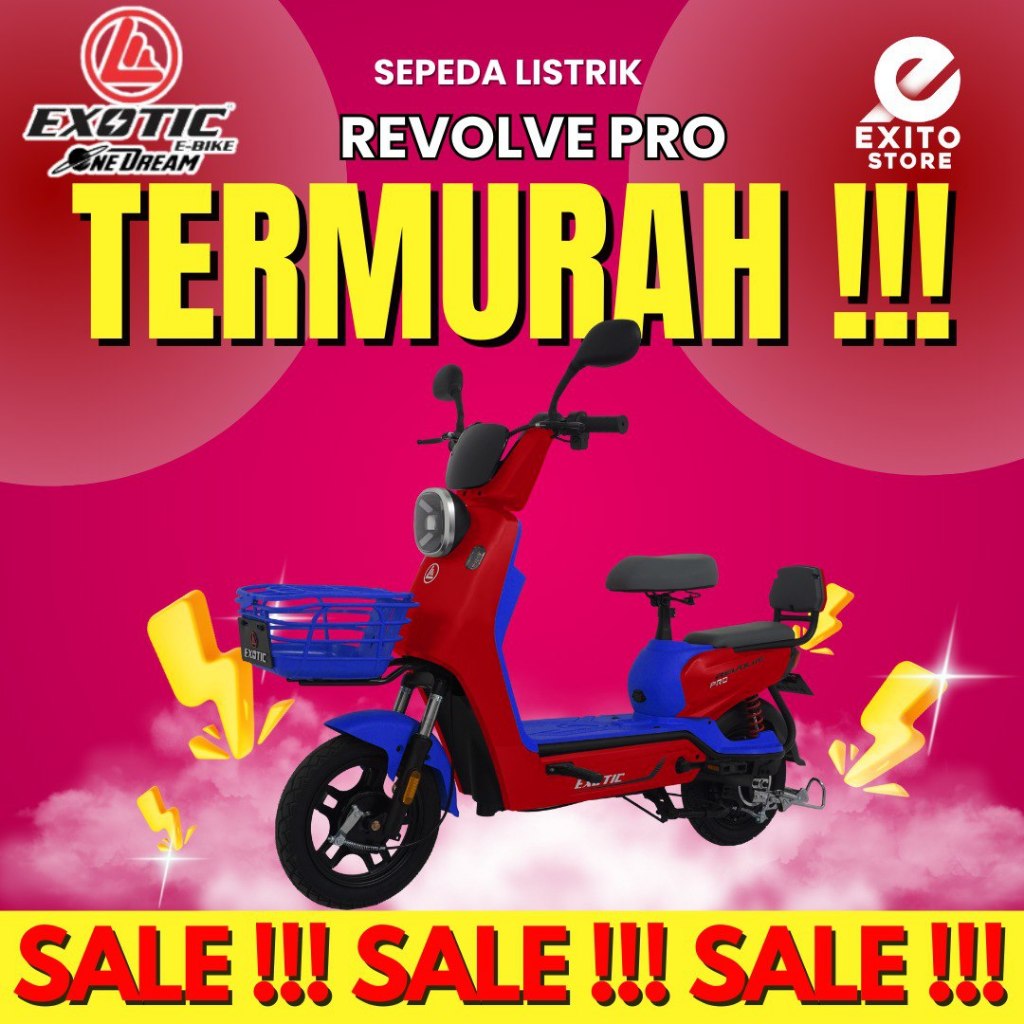 SEPEDA LISTRIK RED FISH 5 PRO RF5 PRO RF 5+ UWINFLY REDFISH 5 PRO