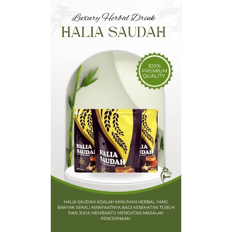 

[HALIA SAUDAH] LUXURY HERBAL DRINK//100gr///200gr//100% Premium Quality//
