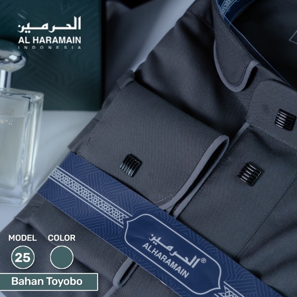 Terbaru BISA COD GAMIS AL Haramain Jubah  Gamis Pria Dewasa Manset Toyobo Premium 25  LENGKAP WARNA