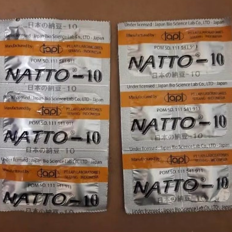 NATTO 10 STRIP 6 KAPLET