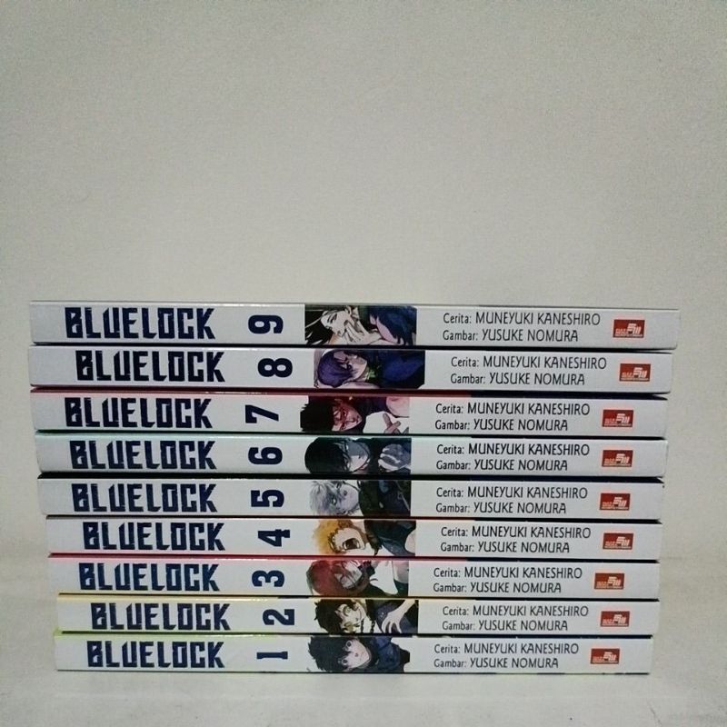 Preloved Manga Blue Lock Vol 1-9 (Indonesia Version)