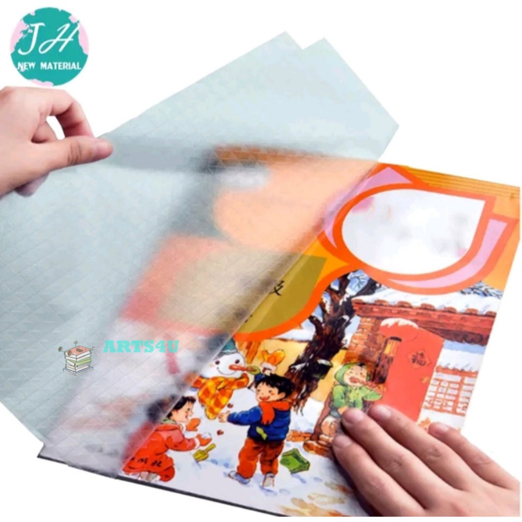 

Sampul Buku Stiker Waterproof Tahan Air Isi 5 - 10 lembar