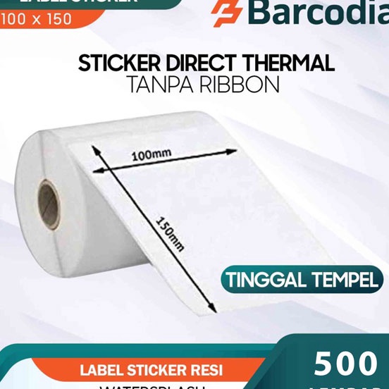 

Promo Kes Label Barcode Stiker Thermal 1x15 mm ISI 5PCS