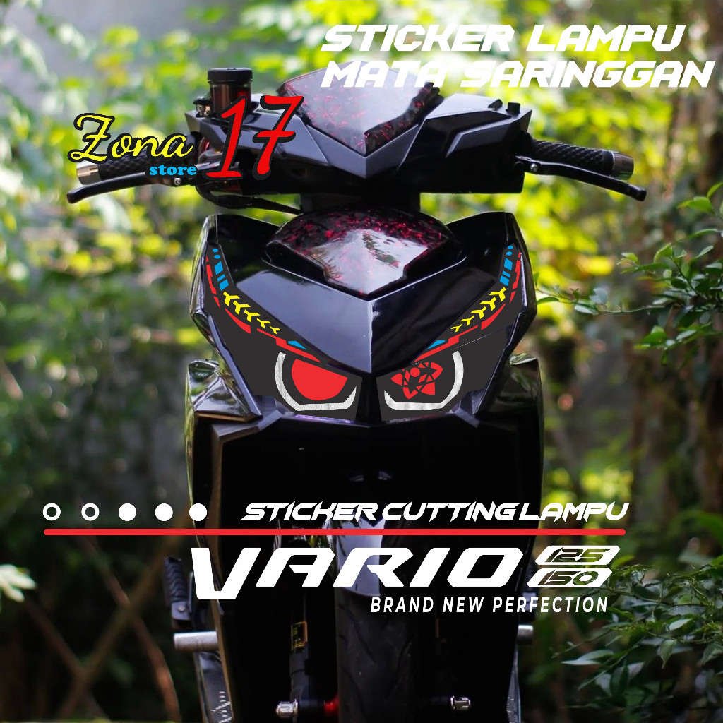 STIKER LAMPU ALIS VARIO LED 125 150 2015 2016 2017