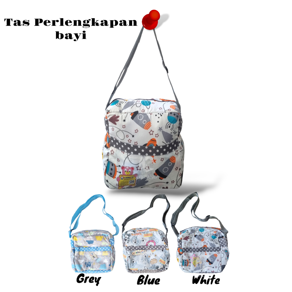 Tas Perlengkapan Bayi Selempang Perlengkapan Bayi Tas Medium