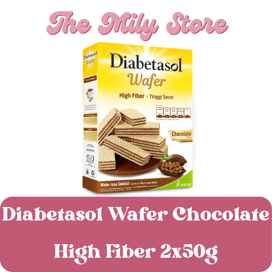 

Diabetasol Wafer Chocolate High Fiber 2x50gr