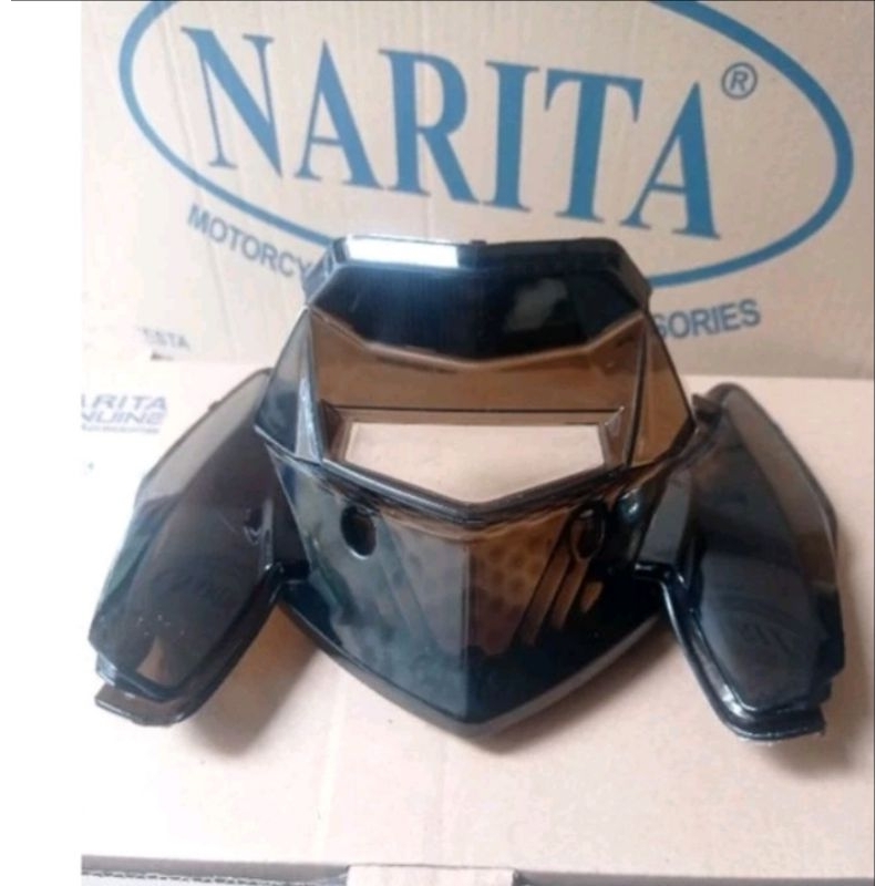 mika stop beat fi hitam kaca mika lampu belakang beat fi 2012-2015 HITAM