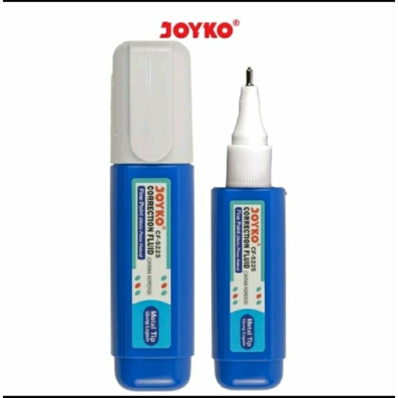 

Tip Ex Correction Fluid Joyko CF-S225 Cairan Koreksi Penghapus Cair Joyko CF-S225