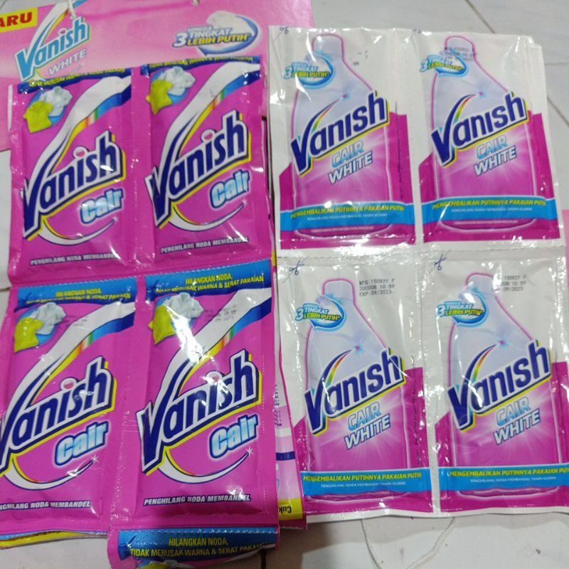 VANISH SACHET 60ML 1 RENTENG 6 PC