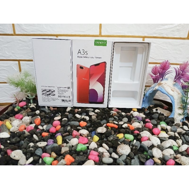 Kardus Dus Box Kotak Hp Oppo A3s Original Cabutan TERBARU