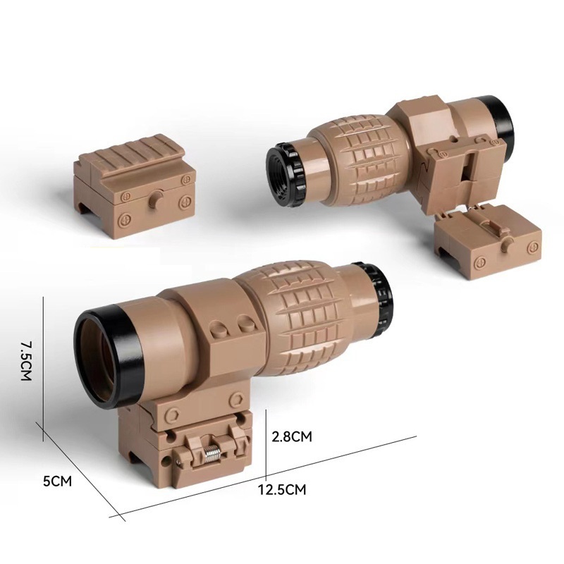 Mainan Dummy Scope Magnifier Flip Nanas ABS RB6