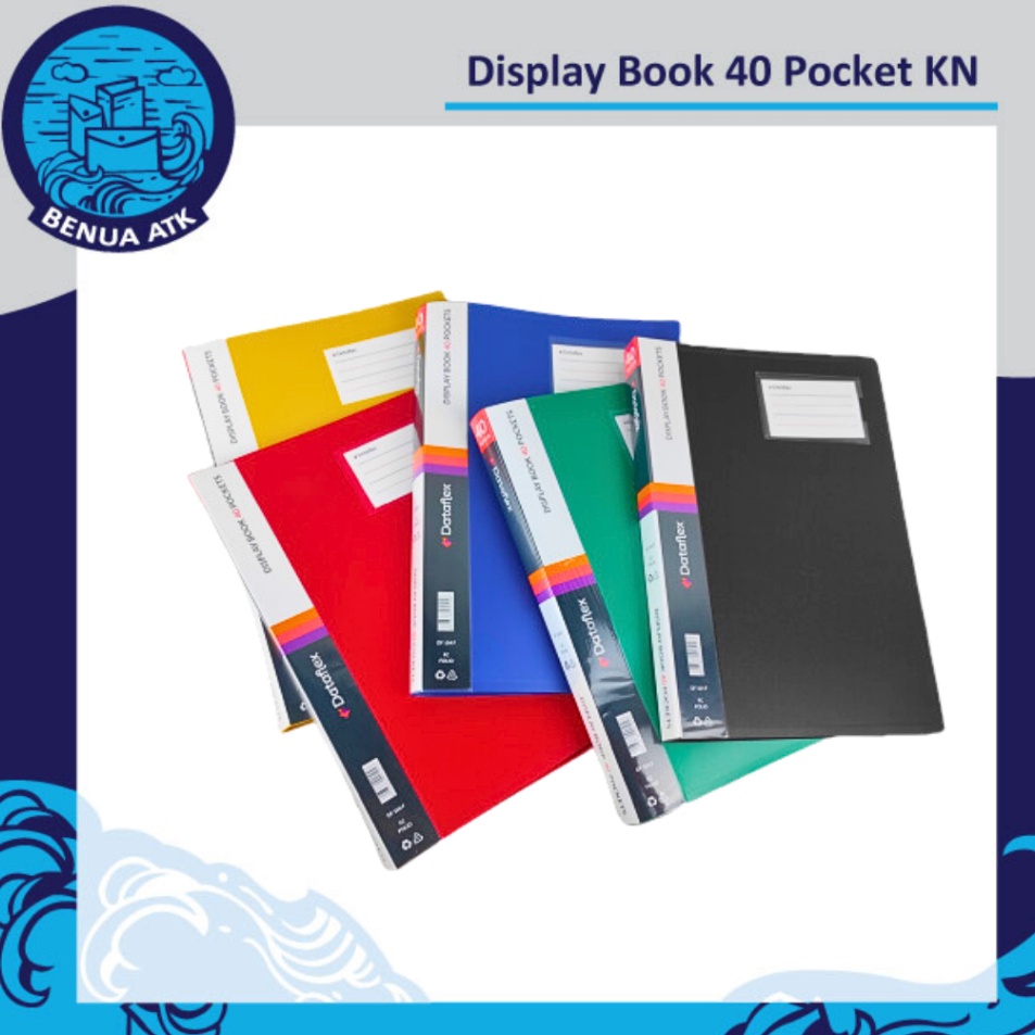 

Hemat Khusus Display Book Clear Holder 4 Pocket Kartu Nama Folio Dataflex DF822