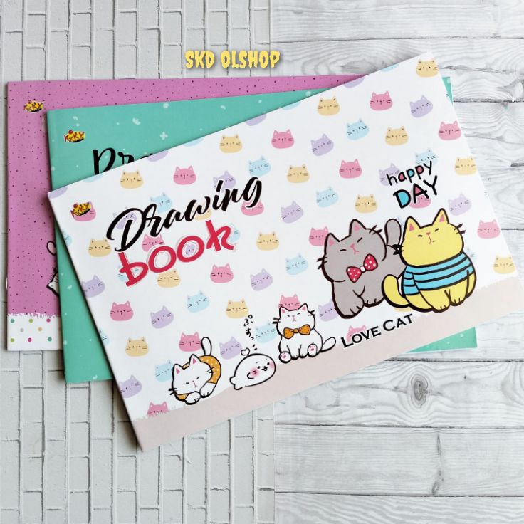 

Pasti Terjamin Buku Gambar KIKY A4 Ukuran 23 Cm 1 Pack Isi 5 Pcs