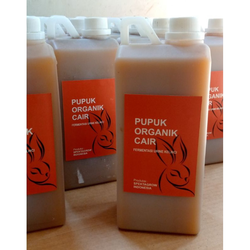 POC fermentasi urine kelinci 1 liter