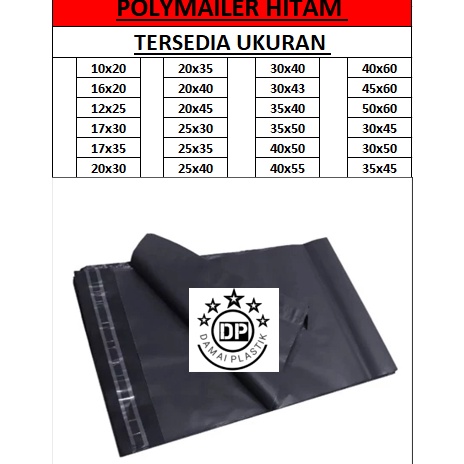 

Best Product Plastik Packing Olshop Online Shop ol on Shop Polymailer Hitam 25x3